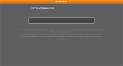 Desktop Screenshot of hrconection.com